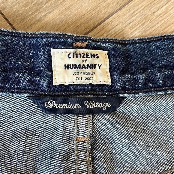 CITIZENS OF HUMANITY Liya High Rise Classic Fit Crop Jeans Premium Vintage 27 - Picture 9 of 15